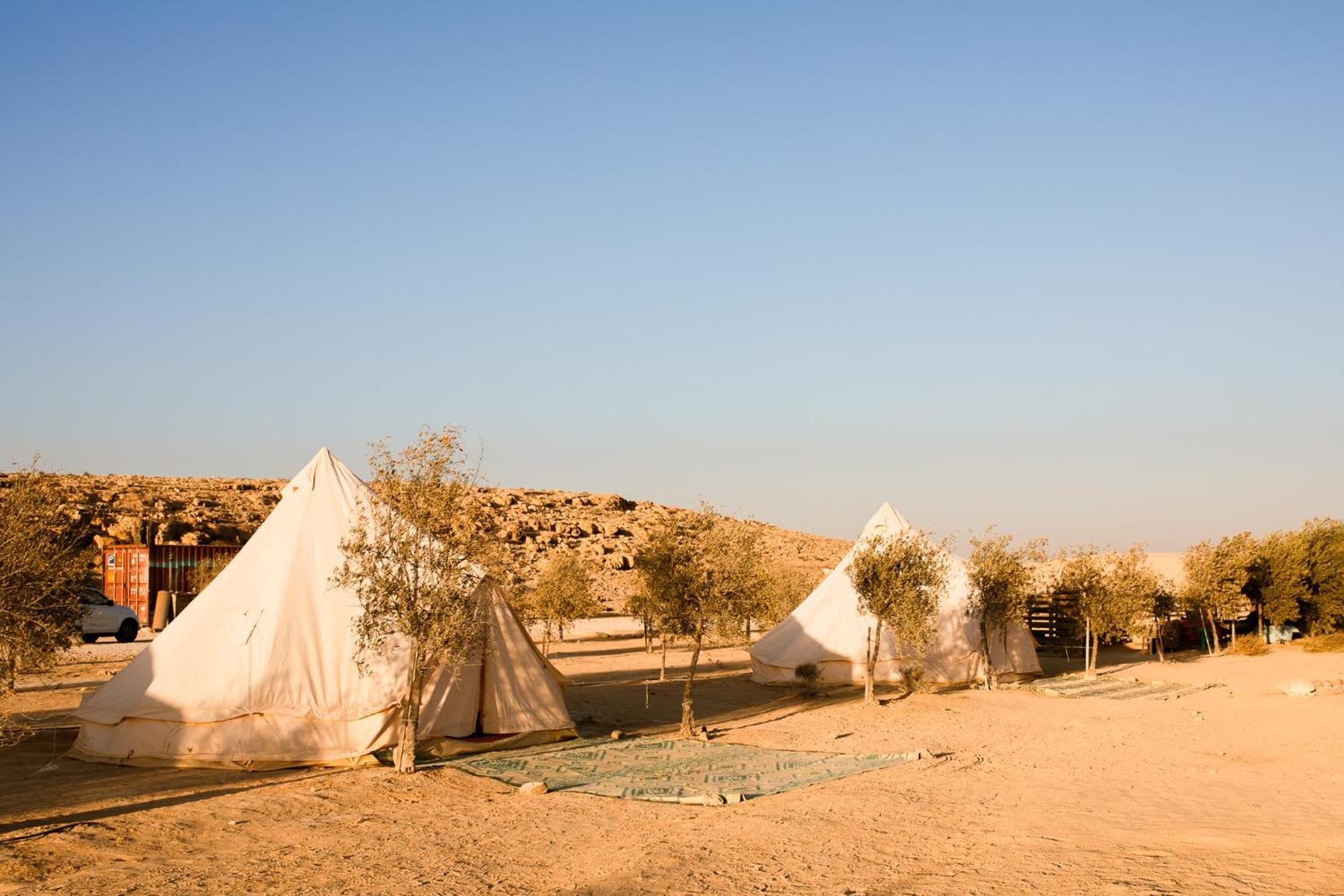 Отель Skyline Eco-Camp Мицпе-Рамон Экстерьер фото