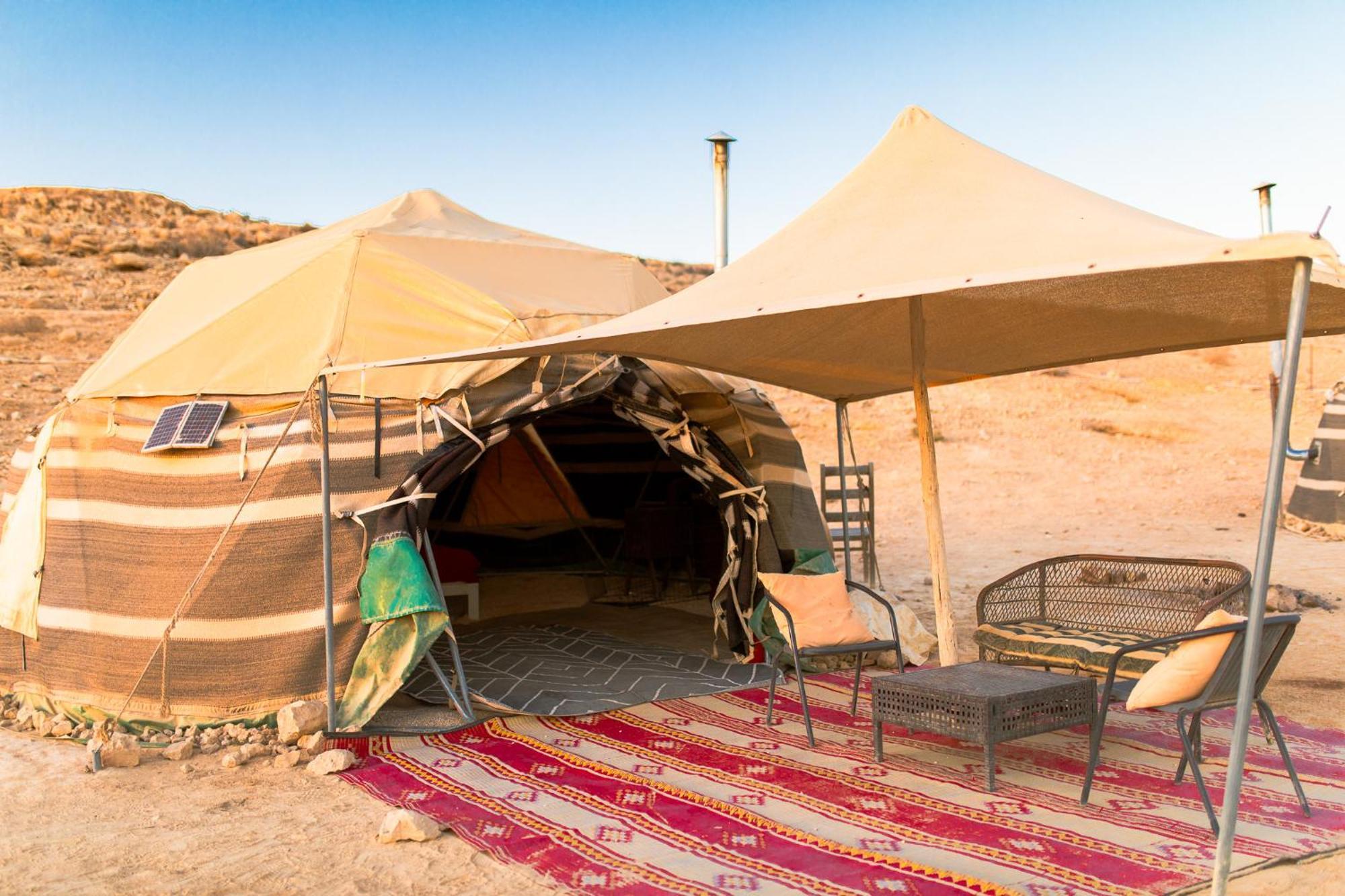 Отель Skyline Eco-Camp Мицпе-Рамон Экстерьер фото